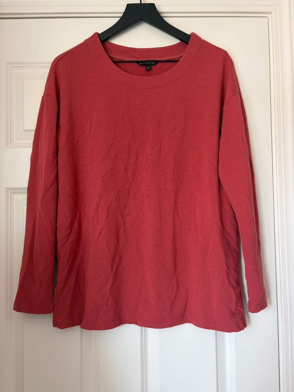 Banana Republic Burnt Orange Long Sleeve Top